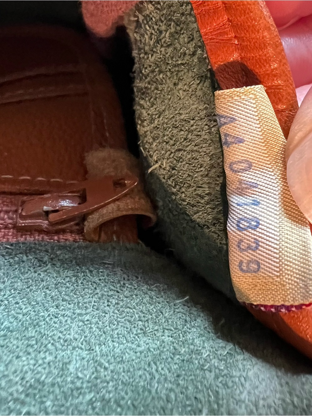Dooney & Bourke Green All Weather Leather Vintage Crossbody Bag - Picture 9 of 12